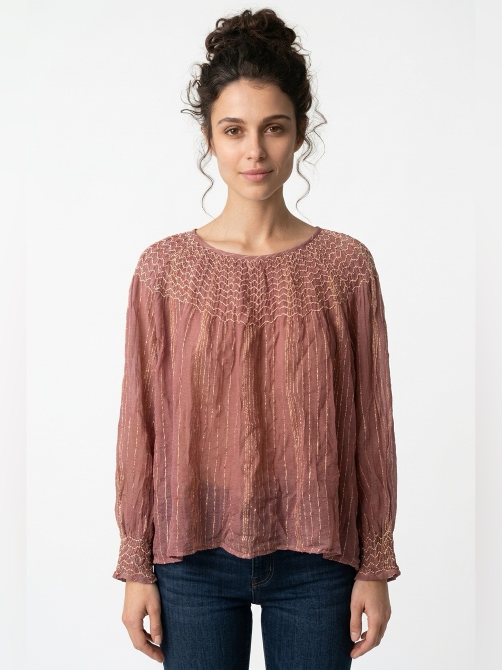 Love Sam peasant blouse